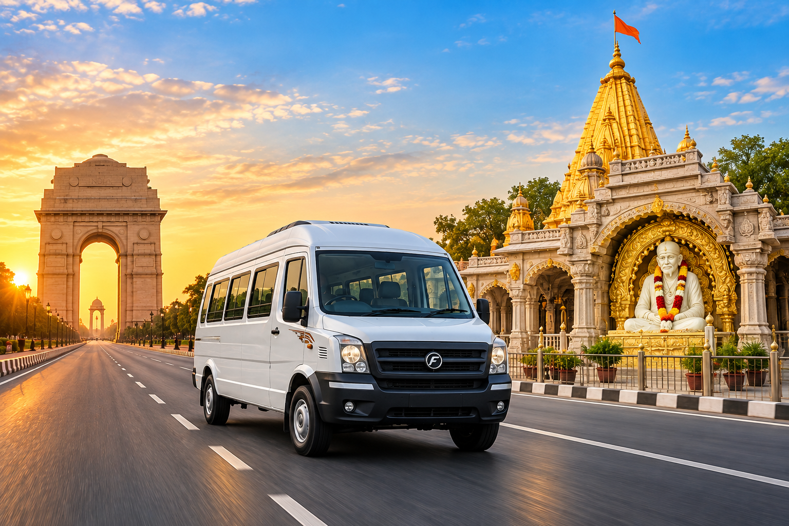 Delhi to Shirdi Tempo Traveller Package - Spiritual Journey in Comfort